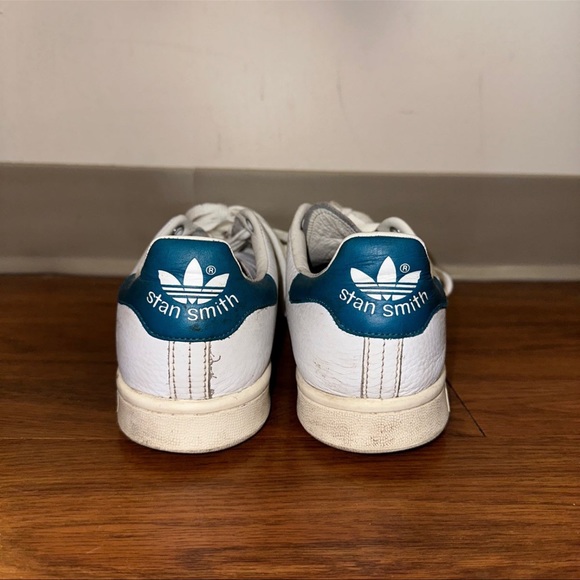 Adidas Women’s Stan Smith Leather Sneakers Shoes - Picture 5 of 9
